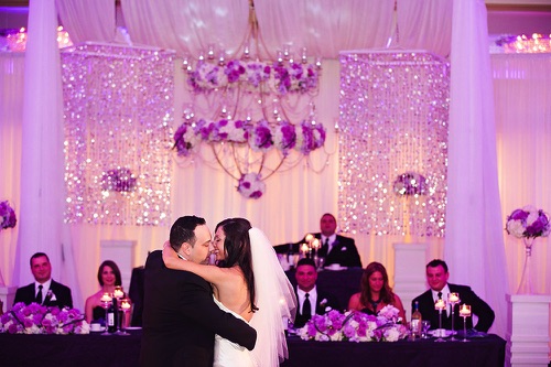 Head table and First dance